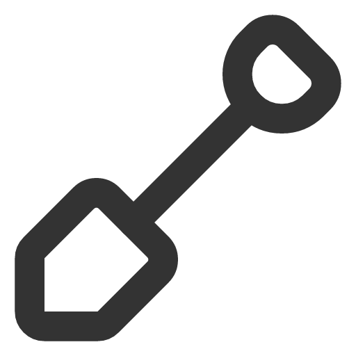 иконка shovel,