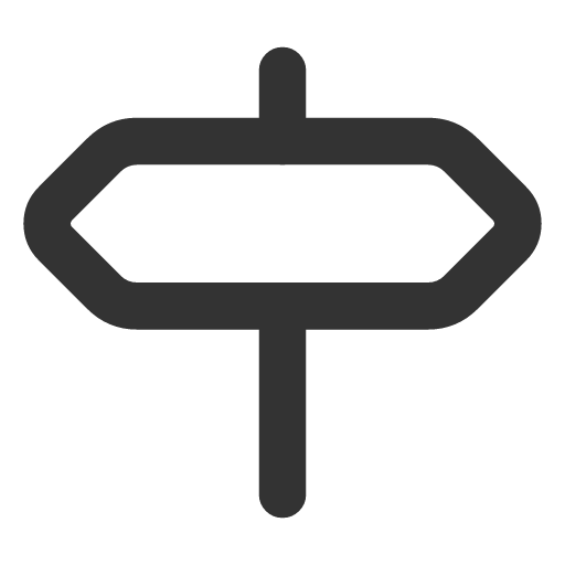 иконка signpost,