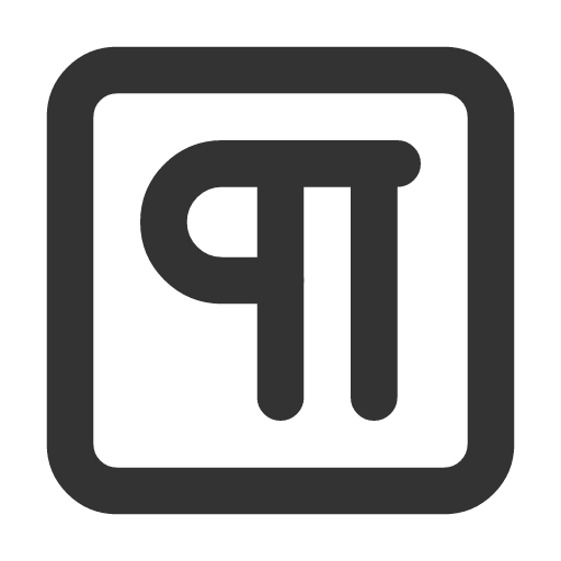 иконка square pilcrow, square, pilcrow,