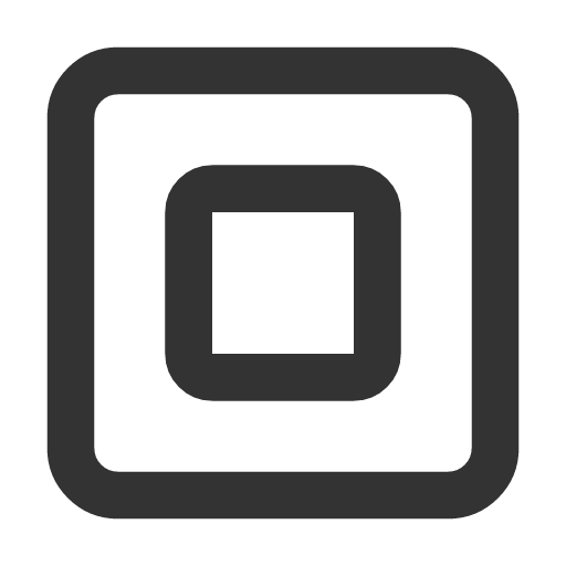 иконка square square, square,