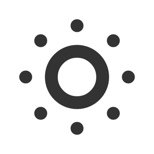 иконка sun dim, sun, солнце, dim,