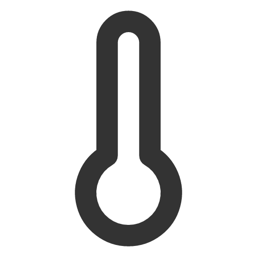 иконка thermometer, термометр,