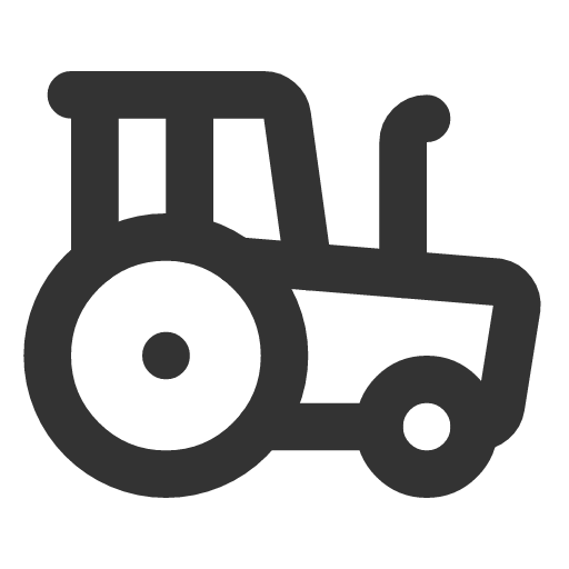 иконка tractor, трактор,