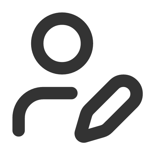 иконка user pen, user, пользователь, pen, ручка,