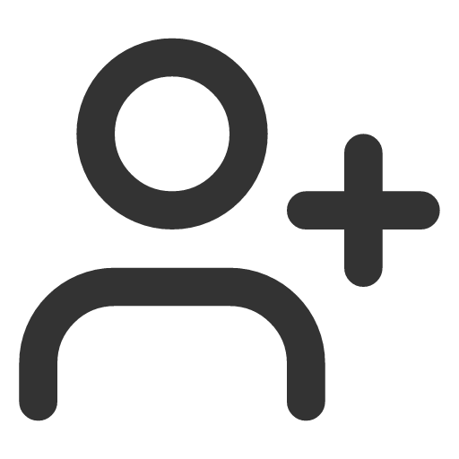 иконка user plus, user, пользователь, plus, плюс,