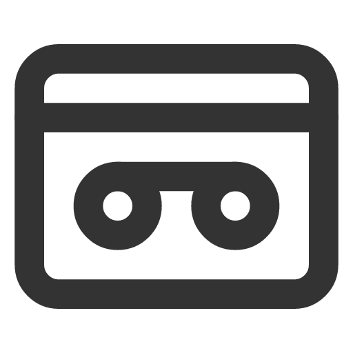 иконка videotape,