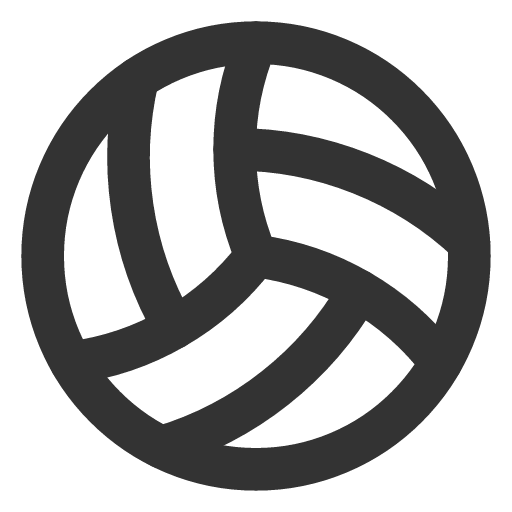 иконка volleyball, волейбол,
