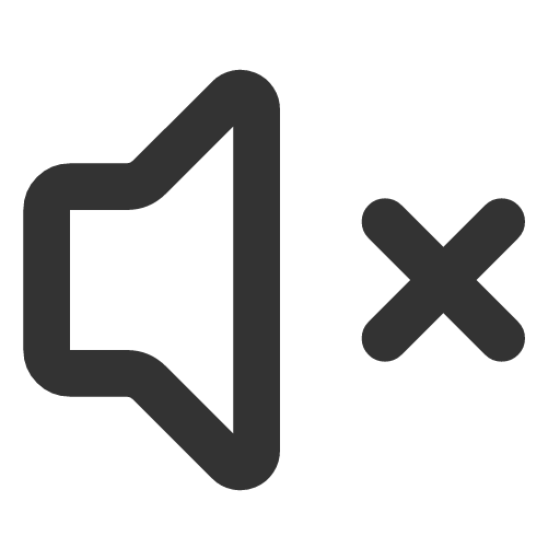 иконка volume x, volume, громкость,