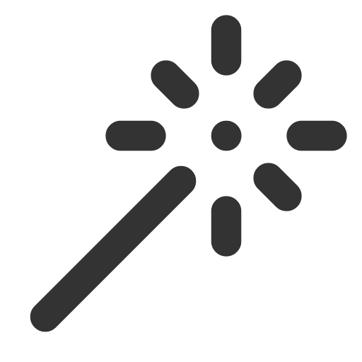 иконка wand, волшебная палочка,