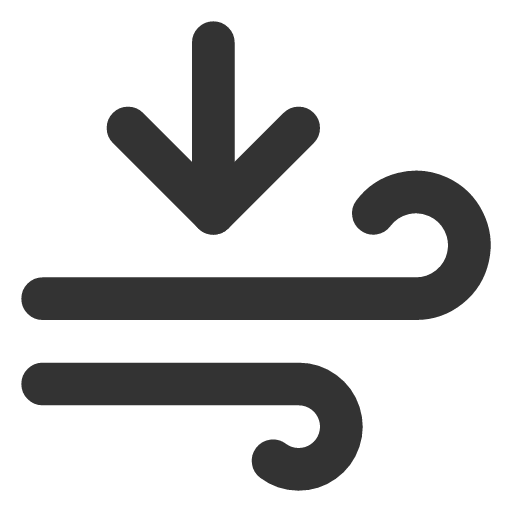 иконка wind arrow down, wind, ветер, arrow, стрелка, down,