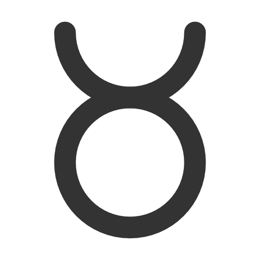 иконка zodiac taurus, zodiac, taurus, телец,