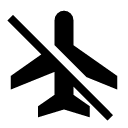 иконки airplanemode inactive, airplanemode, inactive