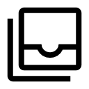 иконка all inbox, all, inbox, почта