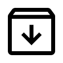иконка archive, архив
