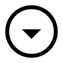 иконки arrow drop down circle, arrow, стрелка, drop, down, circle