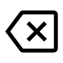 иконки backspace