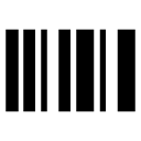 иконки barcode, штрих код