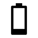 иконка battery 1 bar, battery, батарея, bar