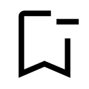 иконки bookmark remove, bookmark, закладка, remove, убрать