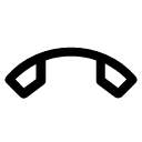 иконка call end, call, телефон, end