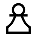 иконка chess pawn, chess, шахматы, pawn