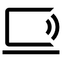 иконка computer sound, computer, компьютер, sound, музыка