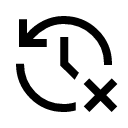 иконки delete history, delete, удалить, history, история