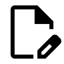 иконки edit document, edit, редактировать, document, документ