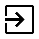 иконка exit to app, exit, выход, to, app, папка