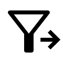 иконки filter arrow right, filter, arrow, стрелка, right