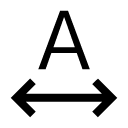 иконка format letter spacing 2, format, letter, почта, spacing