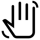 иконки hand gesture, hand, рука, gesture