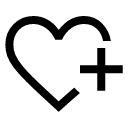 иконки heart plus, heart, сердце, plus, плюс