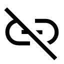 иконки link off, link, ссылка, off