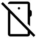 иконка mobile off, mobile, телефон, off