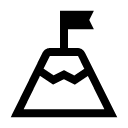 иконка mountain flag, mountain, байк, flag, флаг