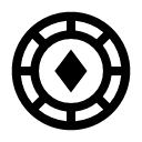 иконка poker chip, poker, chip, фишка