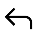 иконка reply, ответить