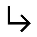 иконки subdirectory arrow right, subdirectory, arrow, стрелка, right