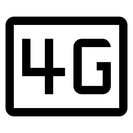 иконка 4g mobiledata badge, 4g, mobiledata, badge, бейдж,