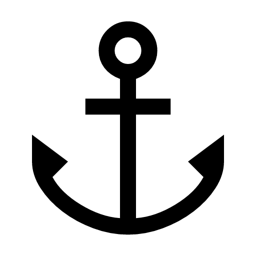 иконка anchor, якорь,