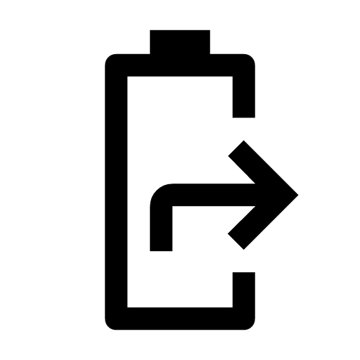 иконка battery share, battery, батарея, share,