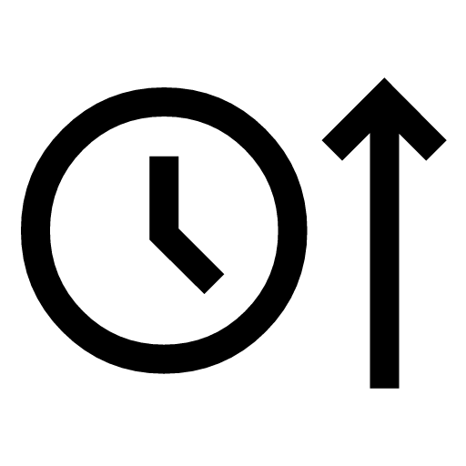 иконка clock arrow up, clock, часы, arrow, стрелка, up, стрелка вверх,