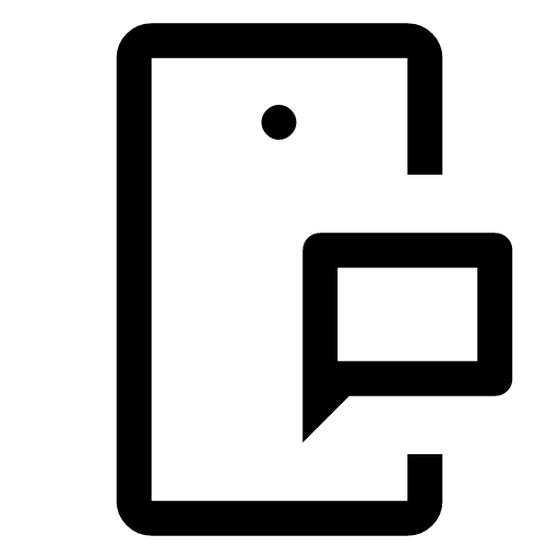 иконка mobile chat, mobile, телефон, chat, чат,