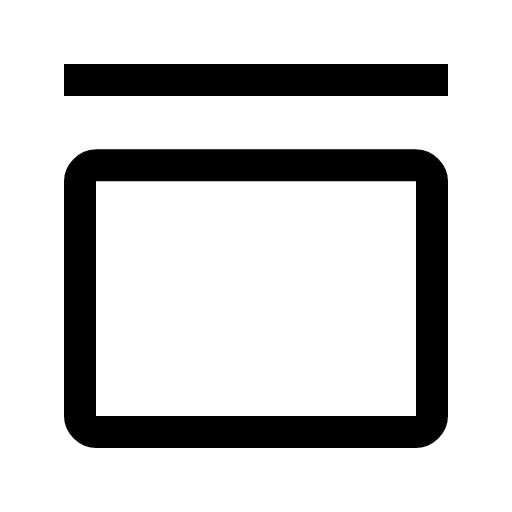 иконка page header, page, header,