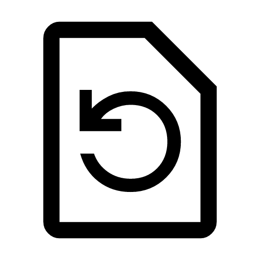 иконка restore page, restore, page,