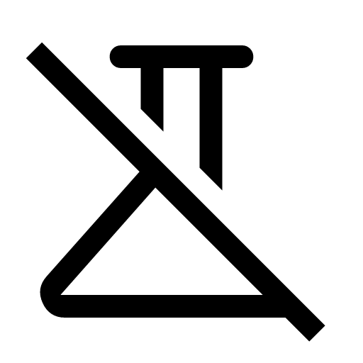 иконка science off, science, off,