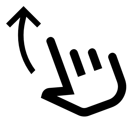 иконка swipe up, swipe, up, стрелка вверх,