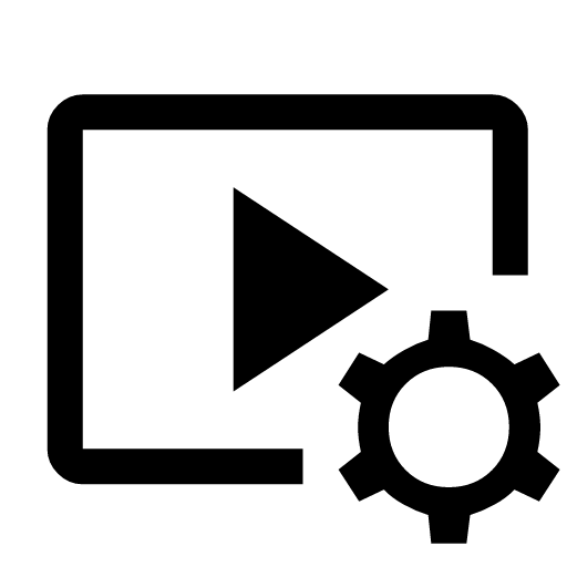 иконка video settings, video, видео, settings, настройки,