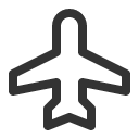 иконка airplane, самолет